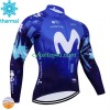 Movistar Cykeltrøje Viter Thermal Fleece 2024